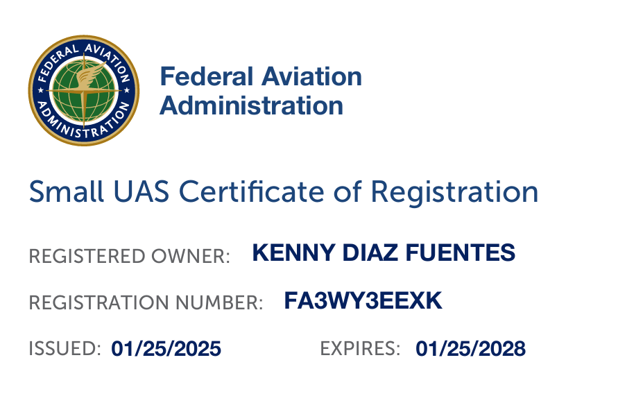 FAA Certificate